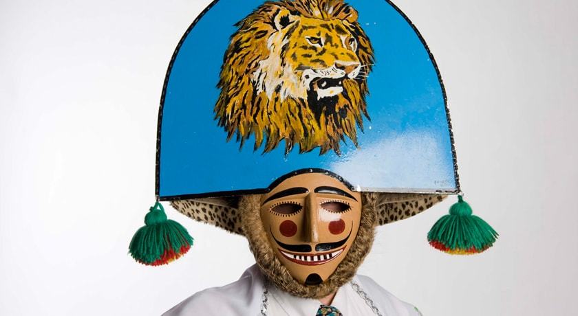 Máscara del carnaval de Laza (Ourense)