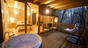 Alojamiento en Cabaña con Jacuzzi | María Manuela