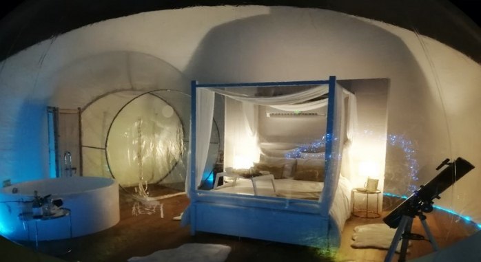 Albarari Glamping Burbuja Oleiros